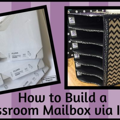 DIY Classroom Mailbox via IKEA