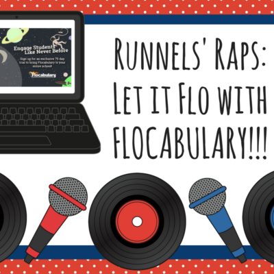 Runnels Lets it Flow in This Rap All About Flocabulary!