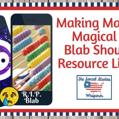 Blab Show Follow-Up: Making Math Magical Resource List