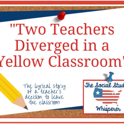 Two Teachers Diverged in A Yellow Classroom